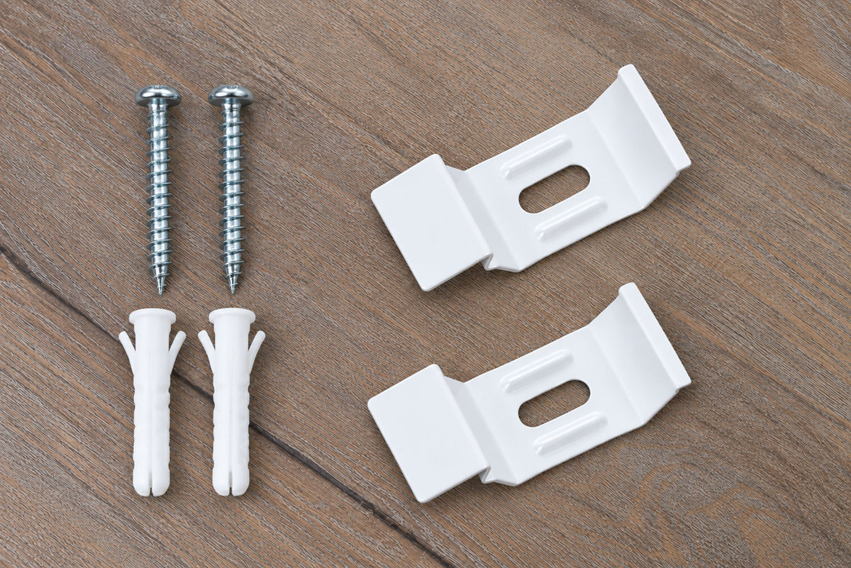Wand/Deckenträger für Klemmfix Doppelrollo
