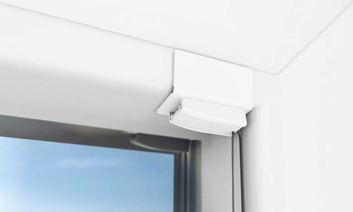 K-home Gelenk Klebeplatte für verspannte Plissees - Weiß