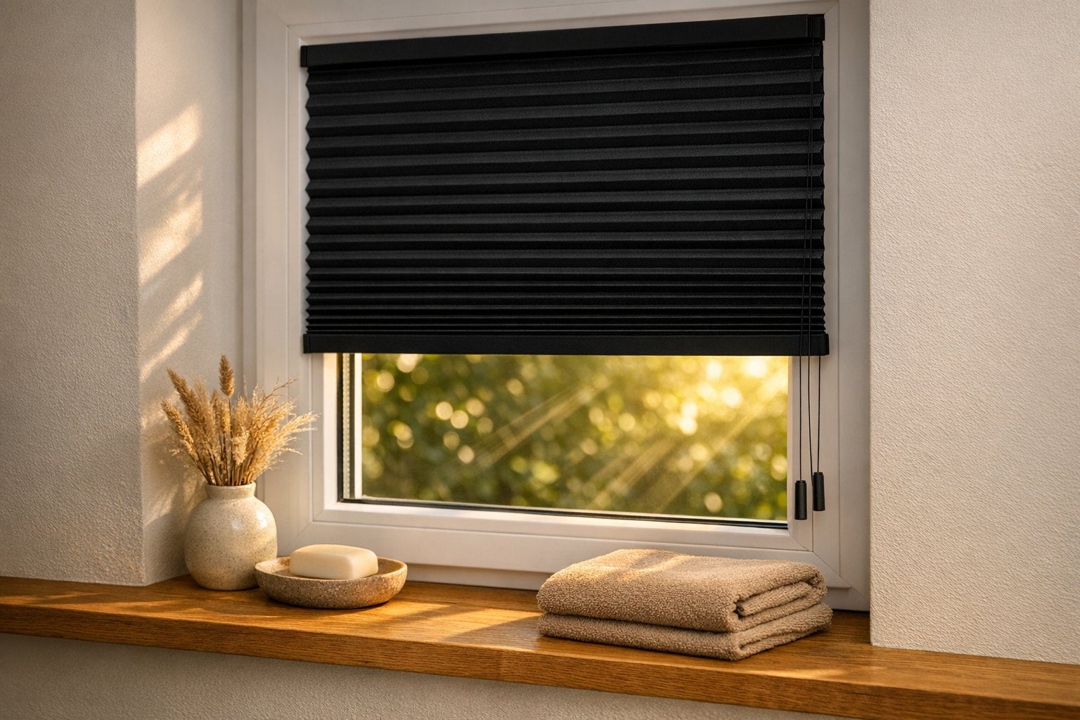 Klebe-Plissees bei K-home Wohndesign