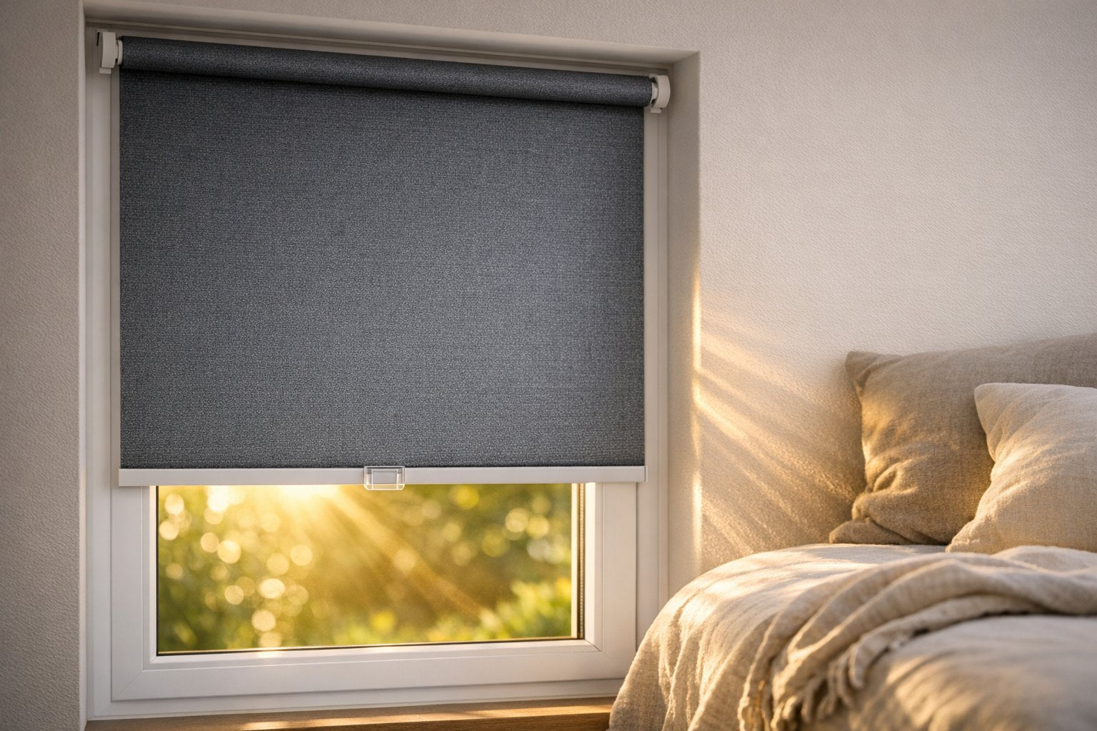 Springrollo/Mittelzugrollo bei K-home Wohndesign