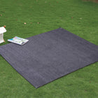 K-home Campingteppich - Blau-Grau