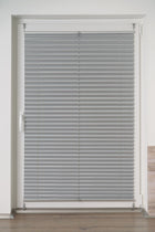 Klemmfix-Plissee "SILVERLINE", Verdunkelung, ohne Bohren, verspannt in Silber
