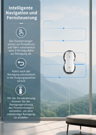 Fensterputzroboter "T8Pro", automatische Reinigung für Fenster, Glas und Spiegel
