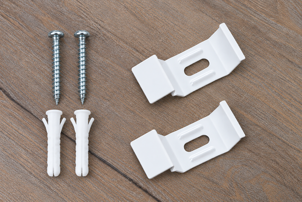 Wand/Deckenträger für Klemmfix Doppelrollo