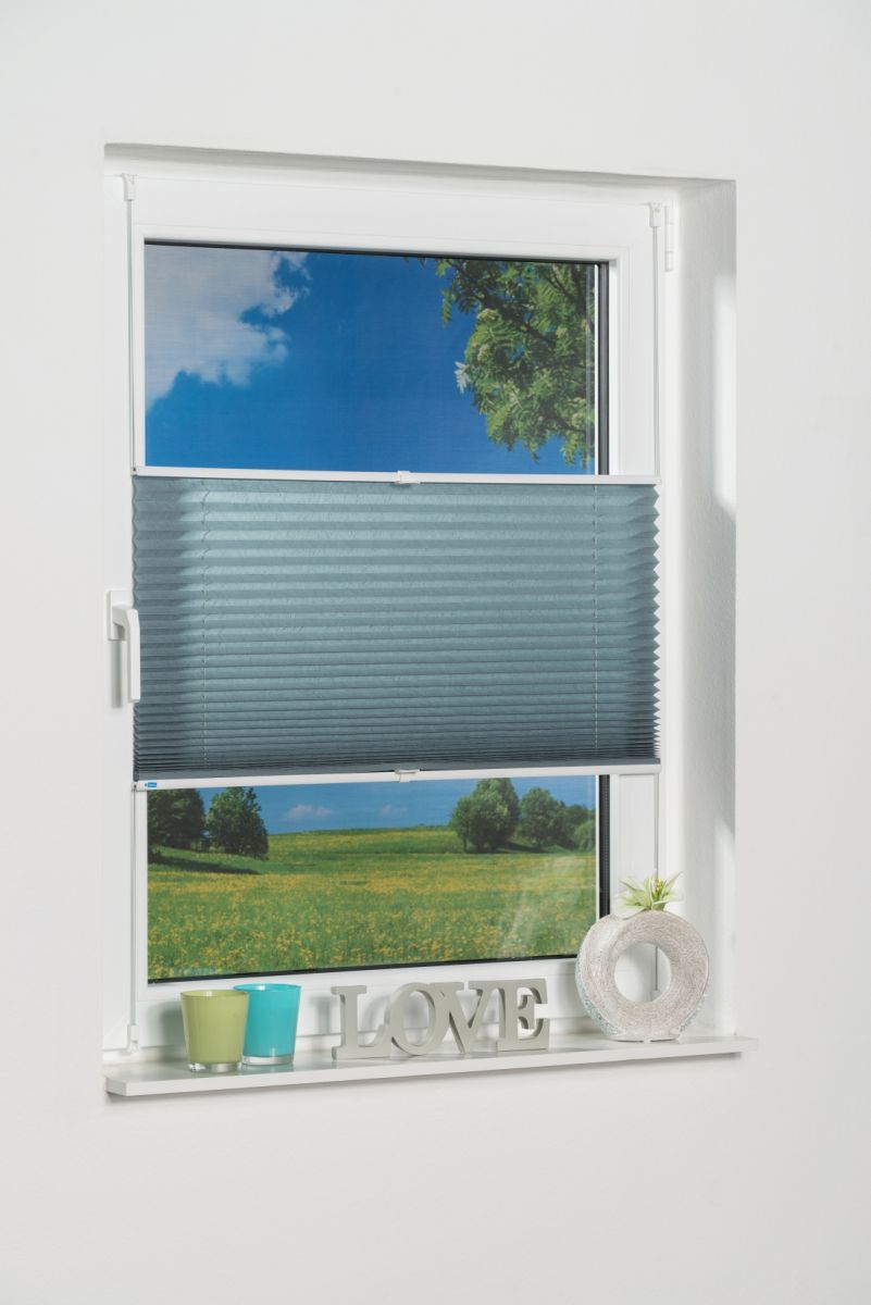 K-home Klemmfix-Plissees: Zuhause Ihr und effektive für Stilvolle Sonnen- Sichtschutze und